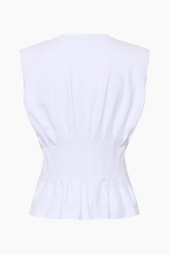 GZInez SL Tee - Bright White - Gestuz