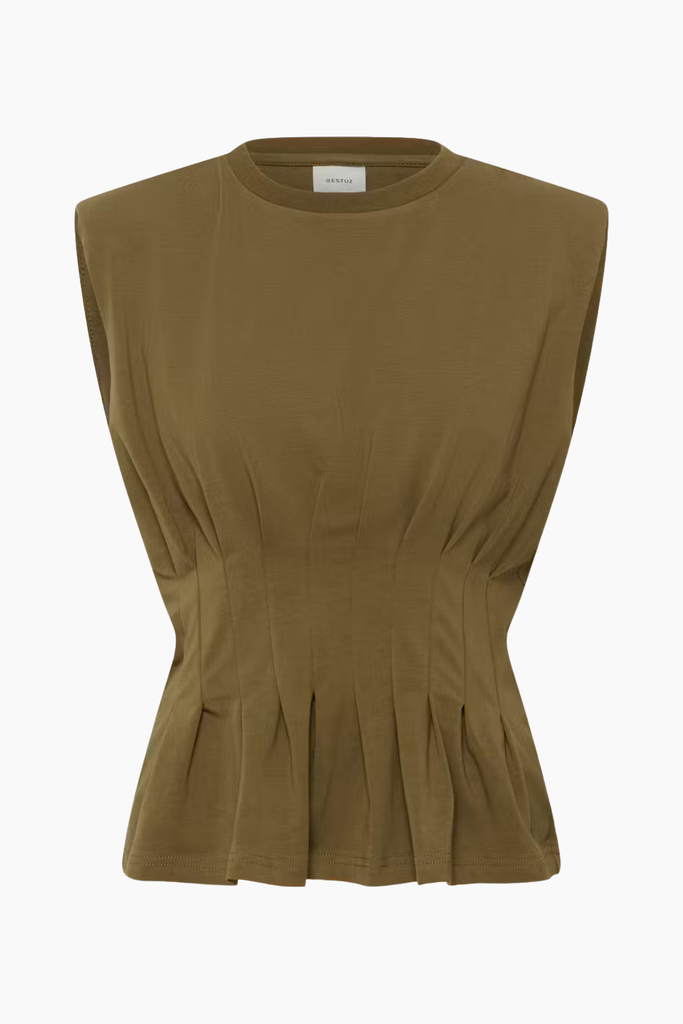 GZInez SL Tee - Military Olive - Gestuz