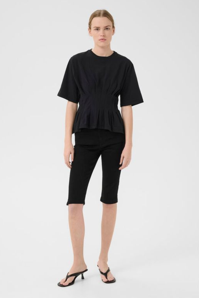 GZInez Tee - Black - Gestuz