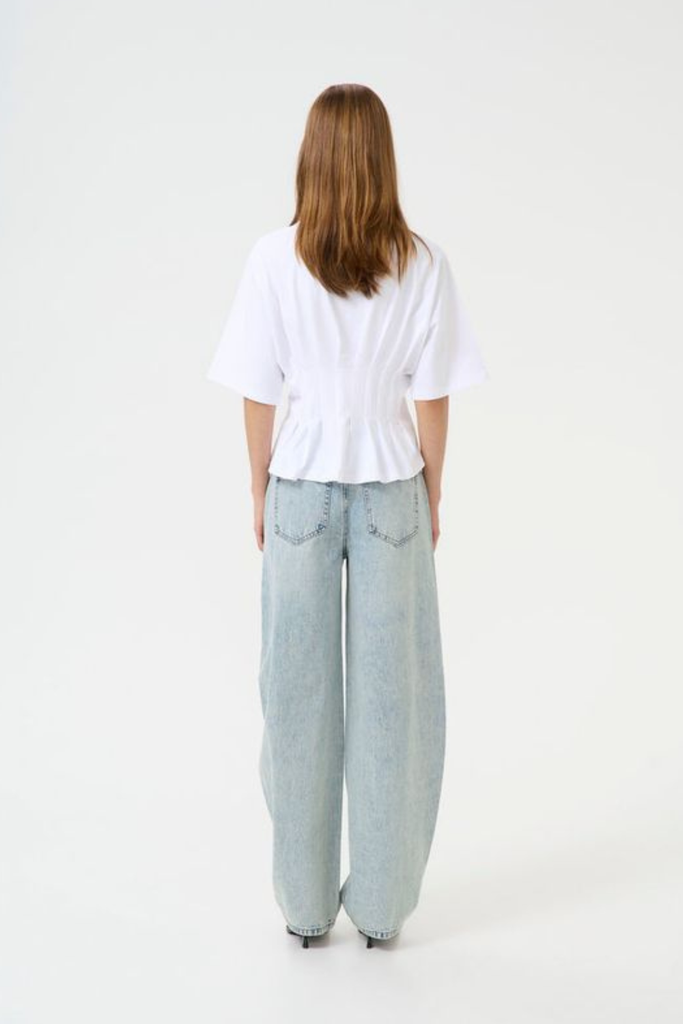 GZInez Tee - Bright White - Gestuz