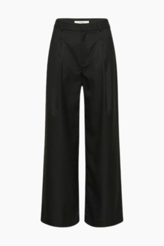 GZPaula MW Wide Pants - Black - Gestuz