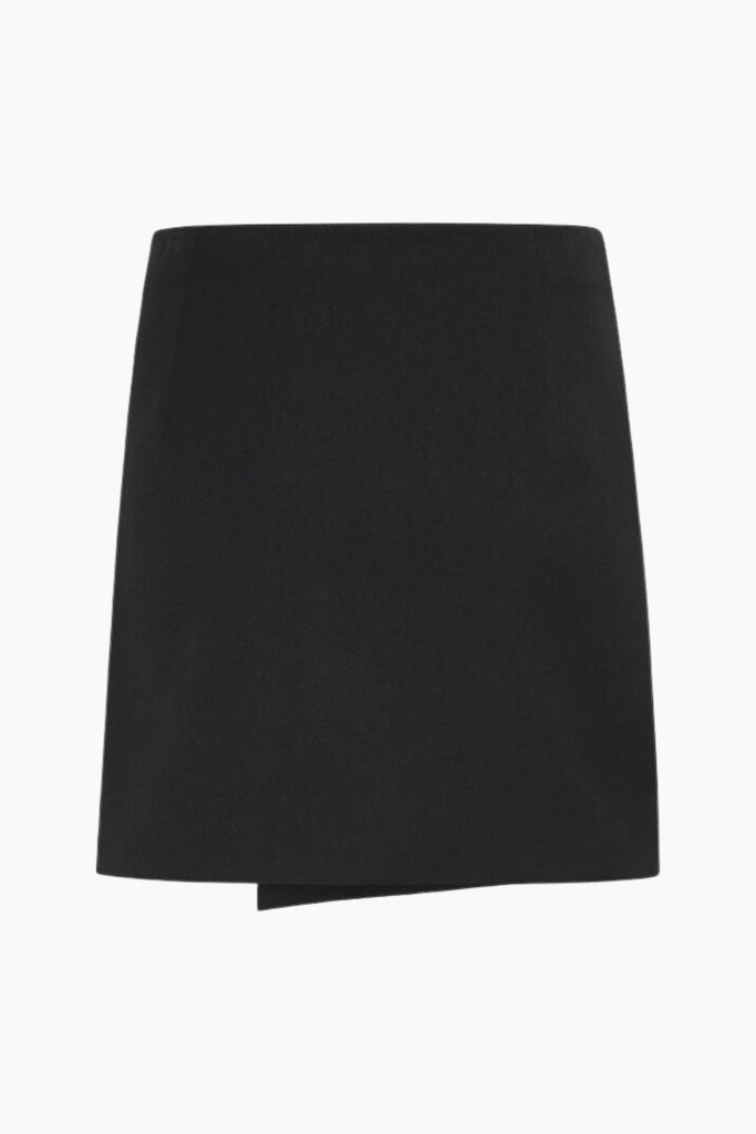 GZ Paula MW Wrap Skirt - Black - Gestuz