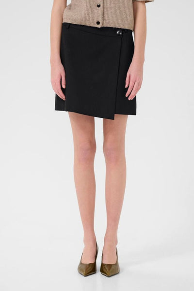 GZ Paula MW Wrap Skirt - Black - Gestuz