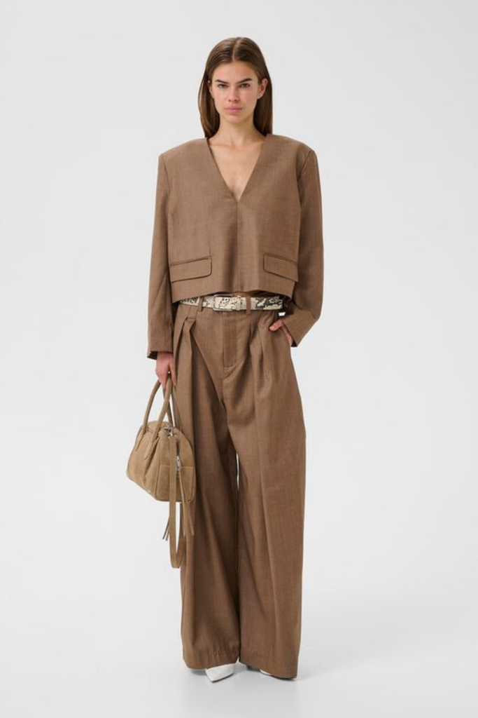 GZSchany MW Pants - Ermine - Gestuz