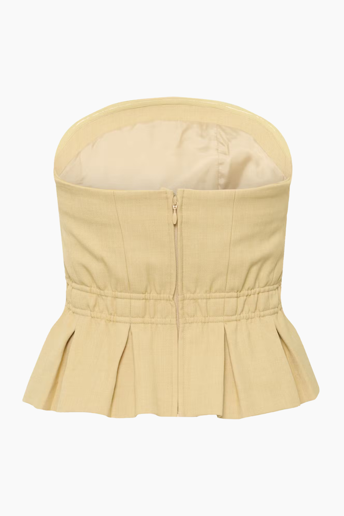 GZStacy Corsage - Pale Hay Melange - Gestuz