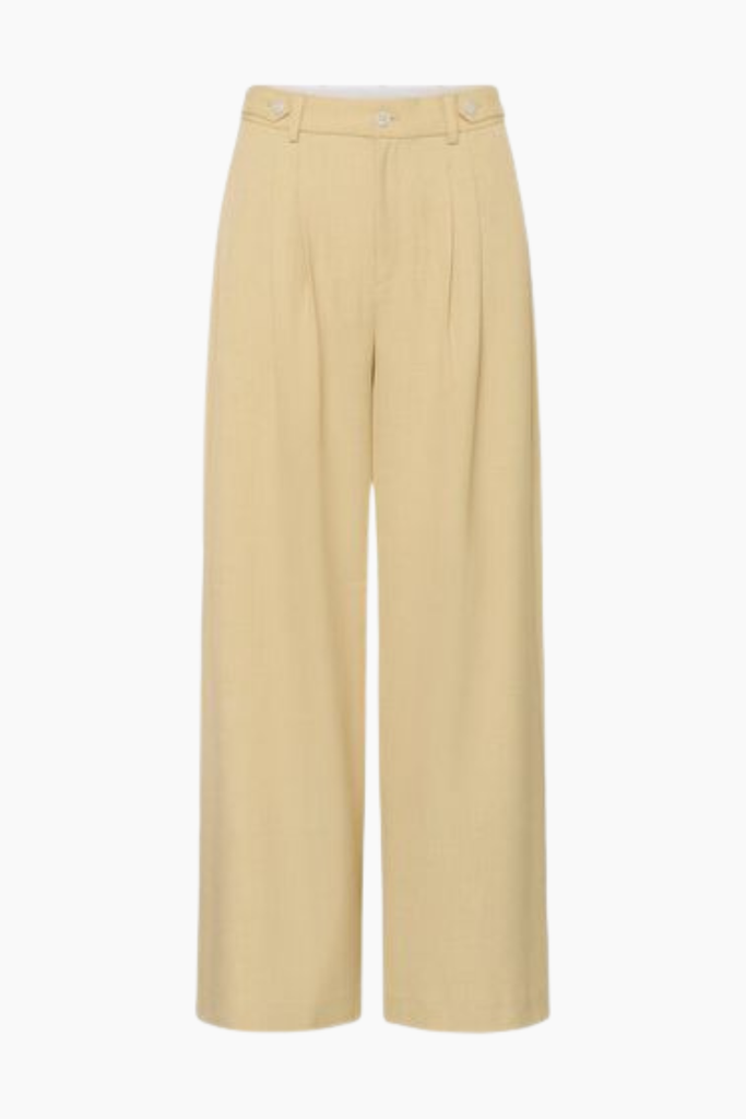 GZStacy MW Pants - Pale Hay Melange - Gestuz