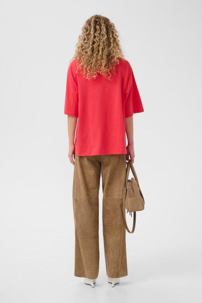 GZTamu Tee - Tomato - Gestuz