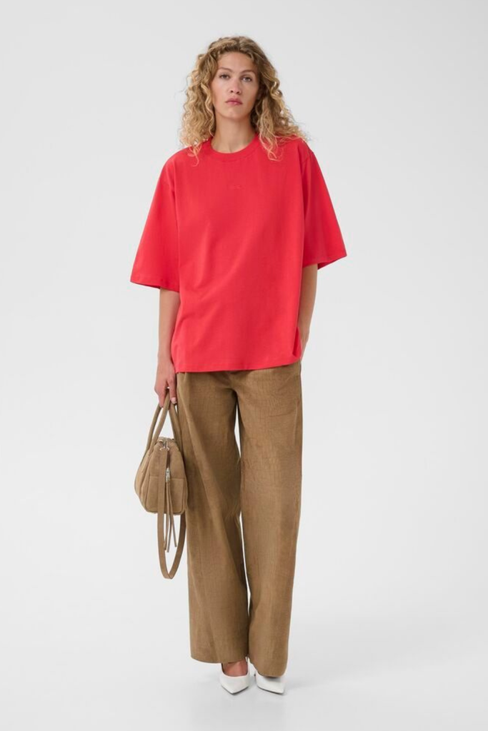 GZTamu Tee - Tomato - Gestuz