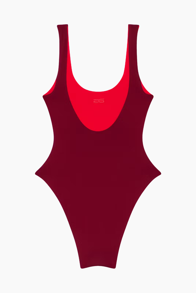 GZTenna Swimsuit - Cabernet - Red - Gestuz
