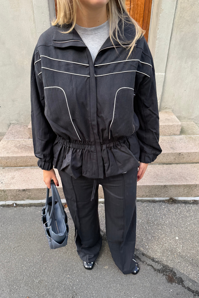 GZalezia Jacket - Grey Herringbone - Gestuz