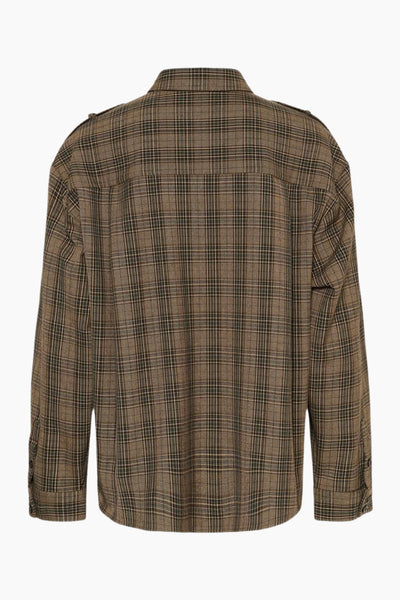 GZalizia Shirt - Brown Check - Gestuz