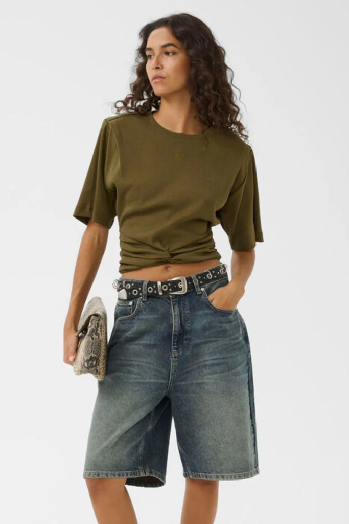 GZbetty Tee - Military Olive - Gestuz