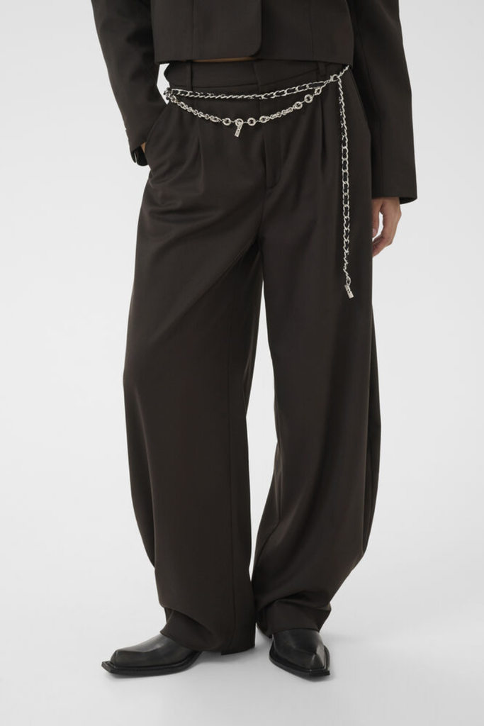 GZcallia MW Barrel Pants - Ganache - Gestuz