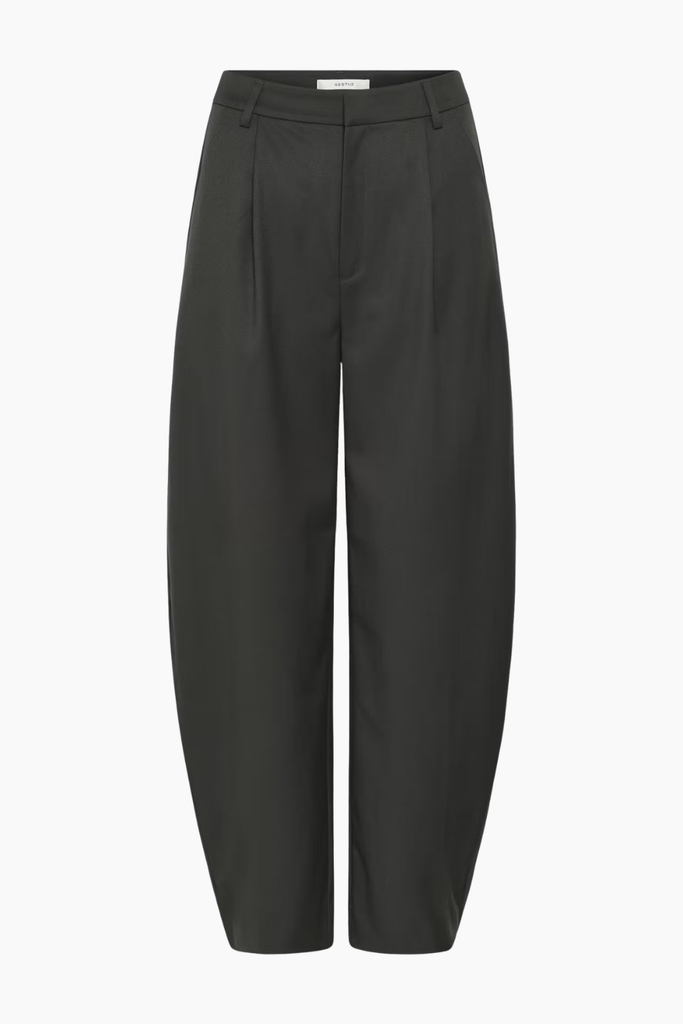 GZcallia MW Barrel Pants - Raven - Gestuz
