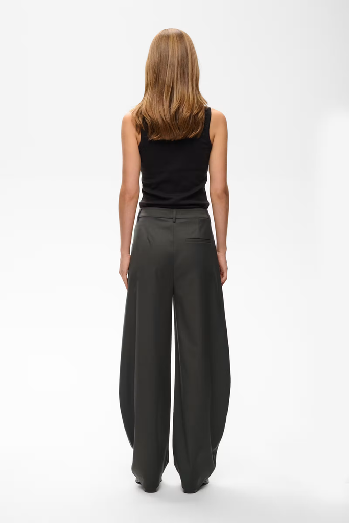 GZcallia MW Barrel Pants - Raven - Gestuz
