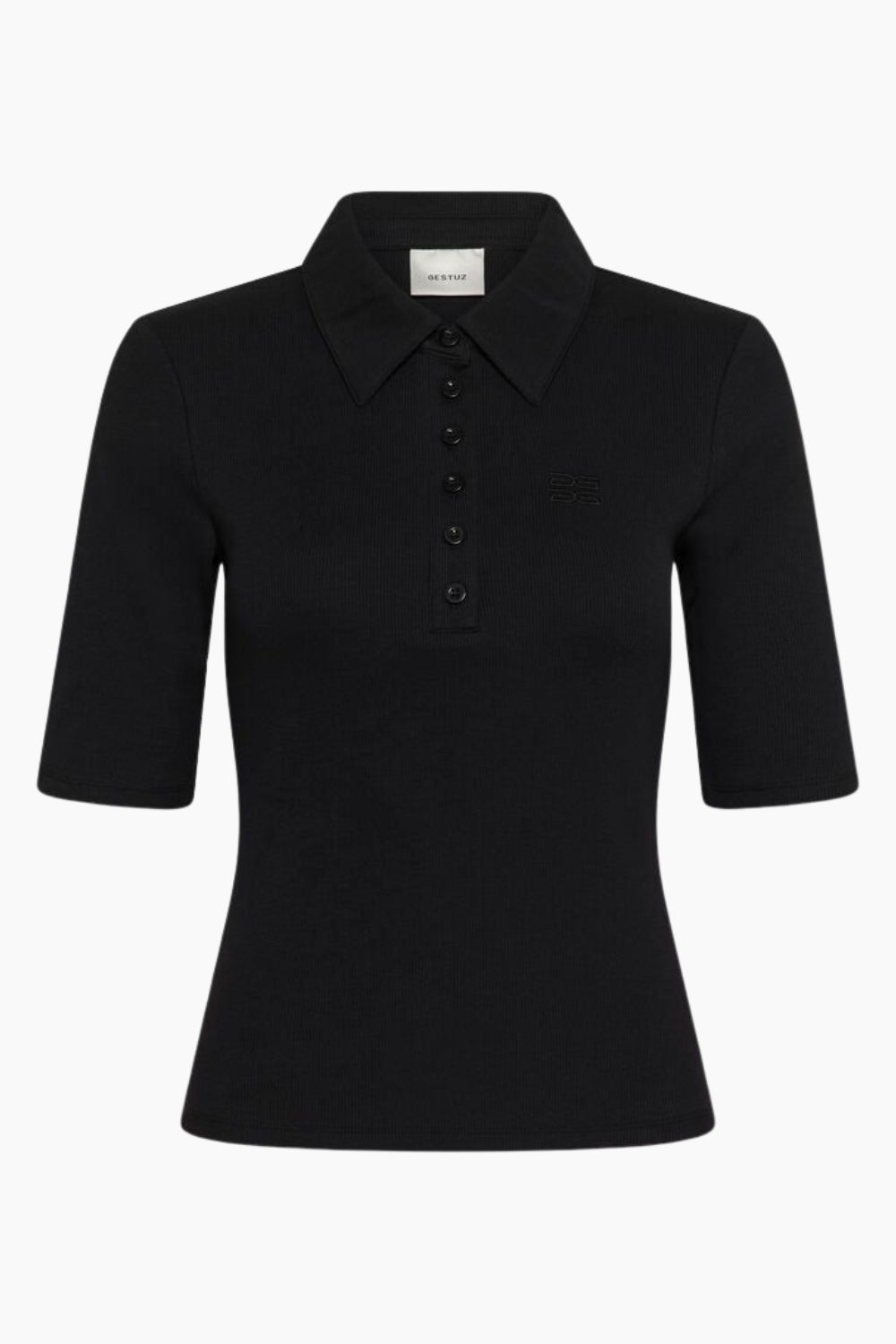 GZdrew Polo Top - Black - Gestuz