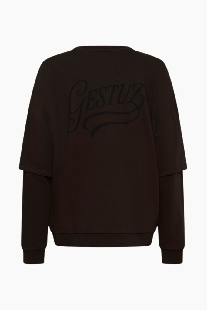 GZgilsa Layered Sweatshirt - Ganache - Gestuz