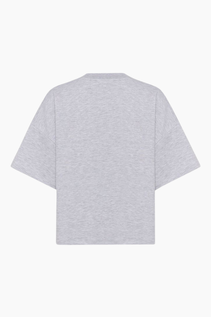 GZgilsa Sweat Tee - Ultra Light Grey Melange - Gestuz