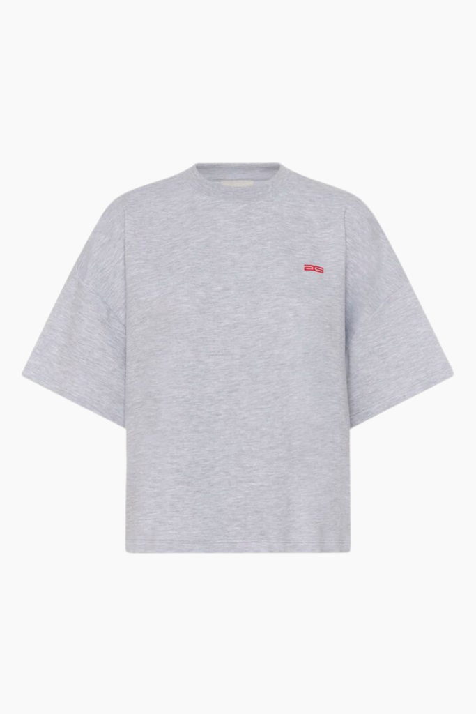 GZgilsa Sweat Tee - Ultra Light Grey Melange - Gestuz