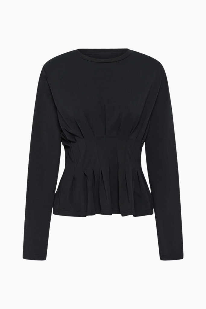 GZinez LS Tee - Black - Gestuz