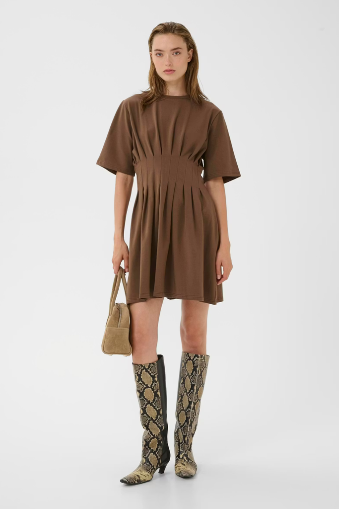 GZinez Short Dress - Rain Drum - Gestuz