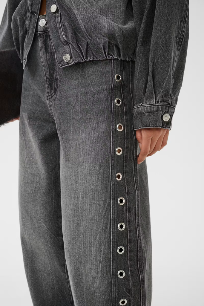 GZlaida HW Balloon Jeans - Grey Wash - Gestuz