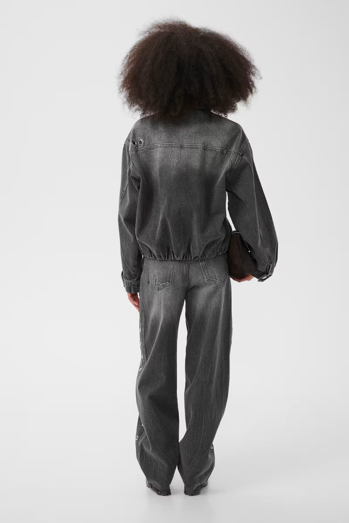 GZlaida HW Balloon Jeans - Grey Wash - Gestuz