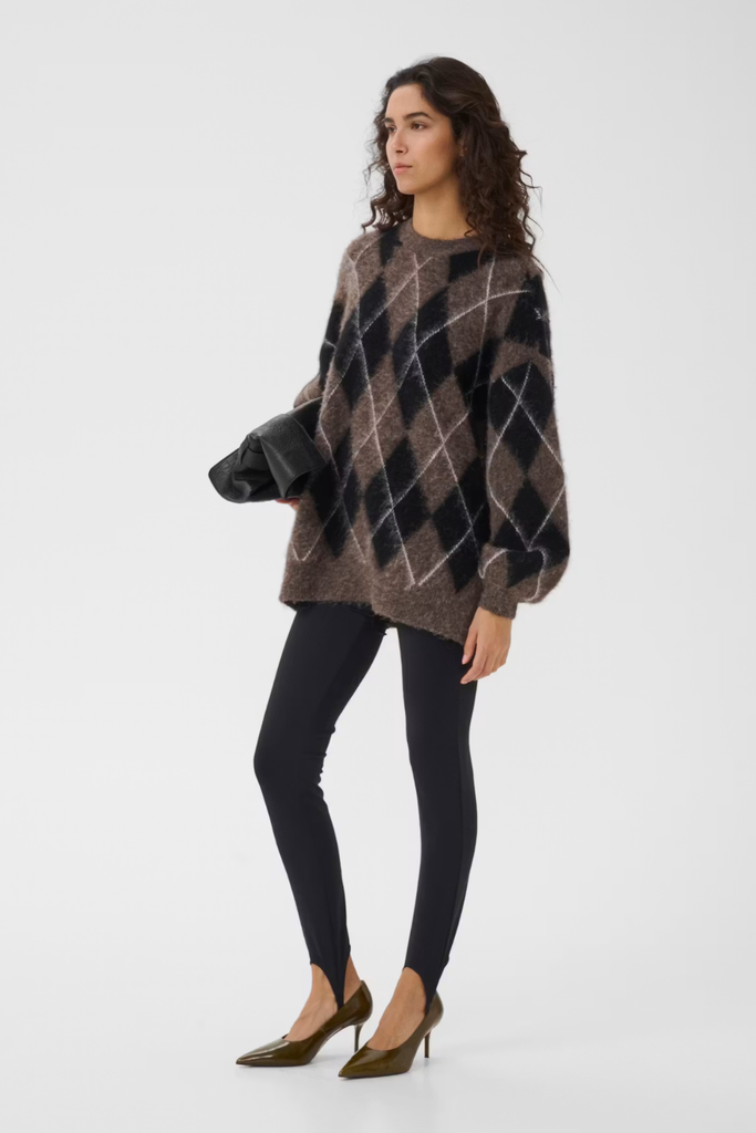 GZlyrose Strap Leggings - Black - Gestuz