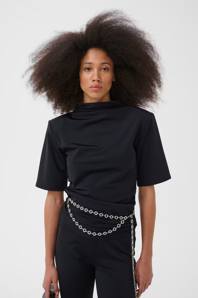 GZlyrose Top - Black - Gestuz