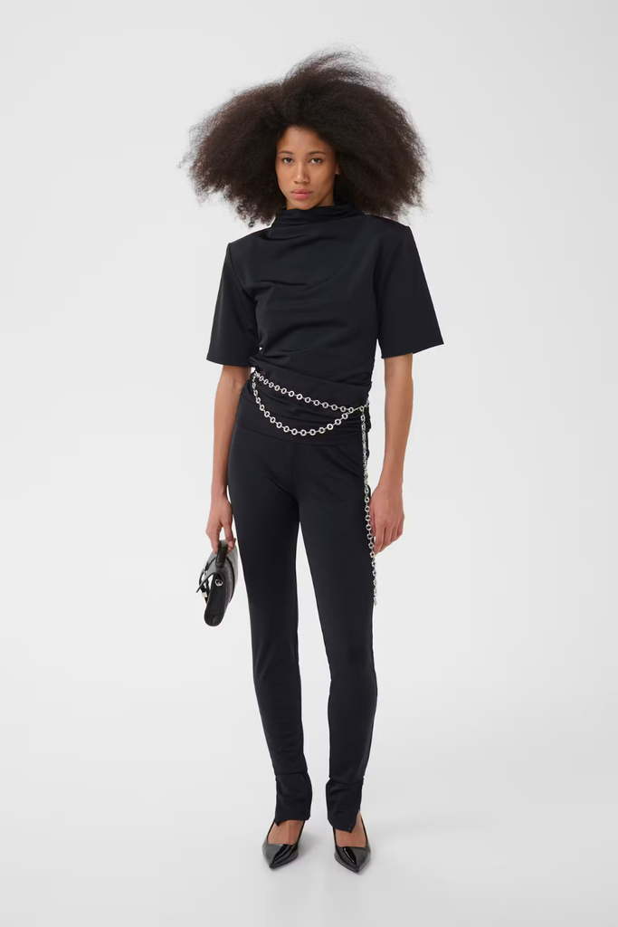 GZlyrose Top - Black - Gestuz