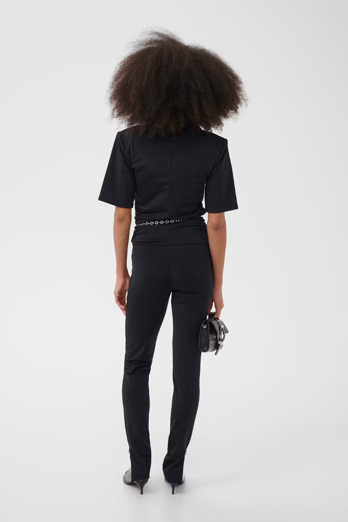 GZlyrose Top - Black - Gestuz