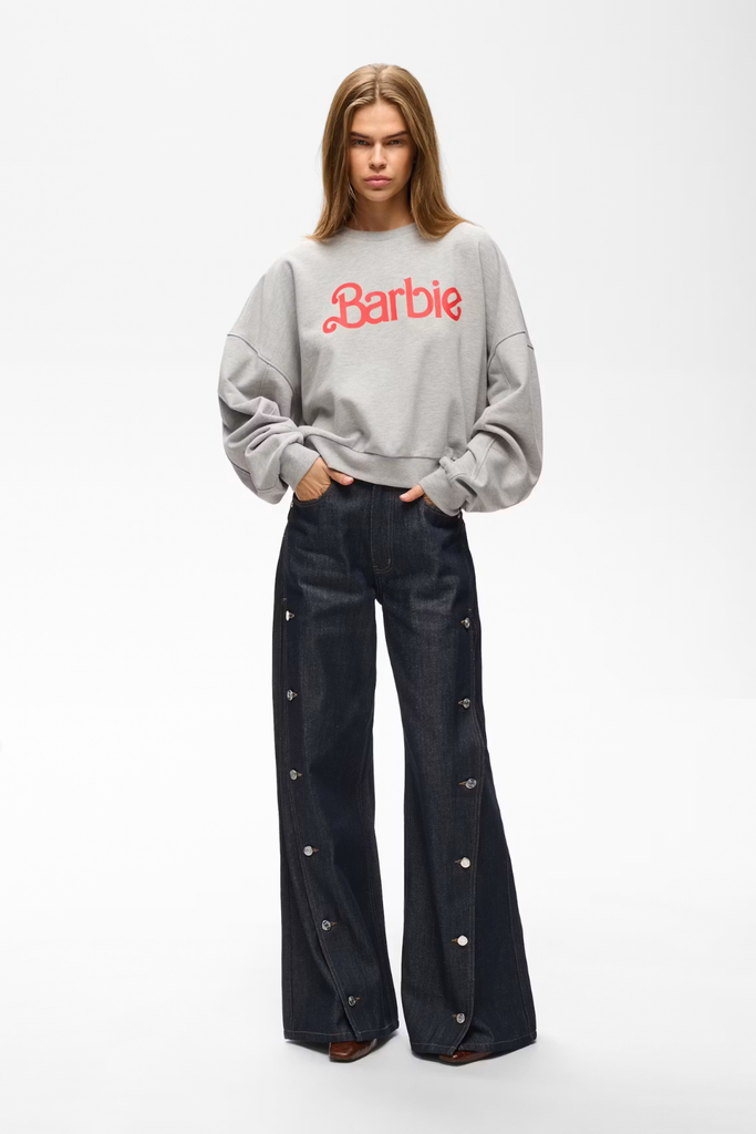 GZnaya Sweatshirt - Light Grey Melange - Gestuz