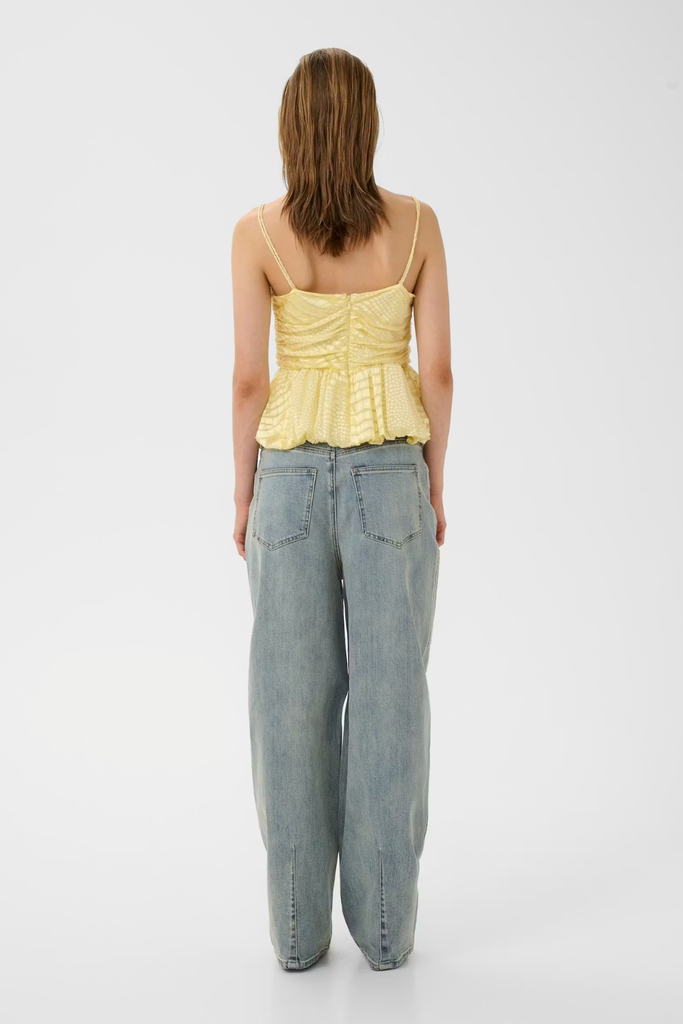 GZnoma HW Jeans - Vintage Mid Blue Wash - Gestuz