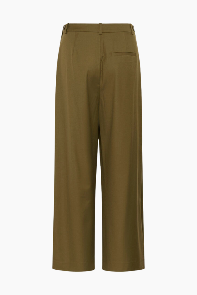 GZolivia HW Pants - Military Olive - Gestuz