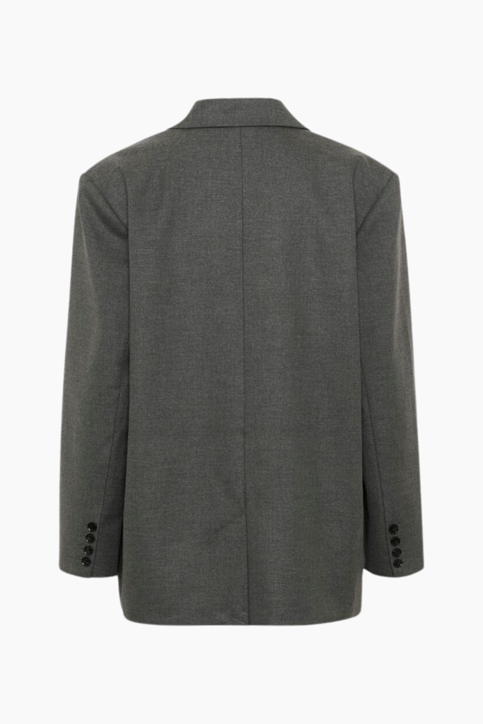 GZpaula OZ Blazer NOOS - Dark Grey Melange - Gestuz