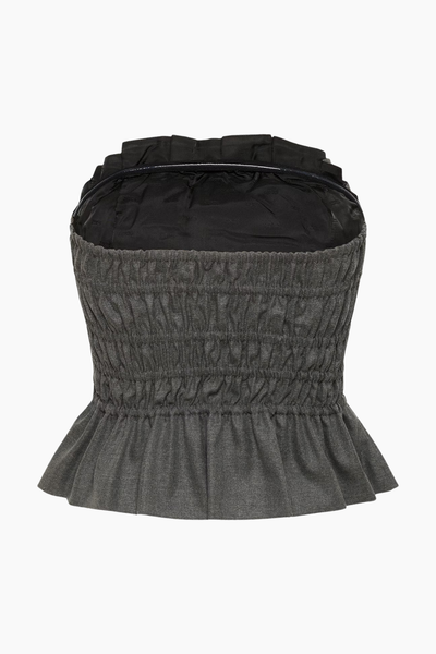 GZpauline Corset - Dark Grey Melange - Gestuz