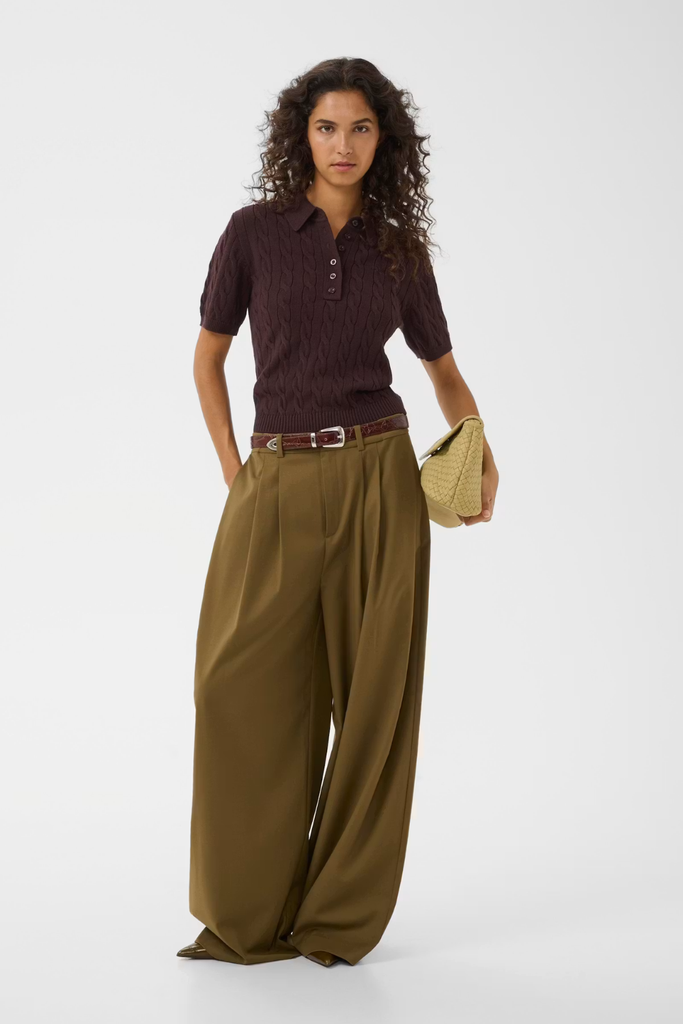 GZthilla Polo Pullover - Molé - Gestuz