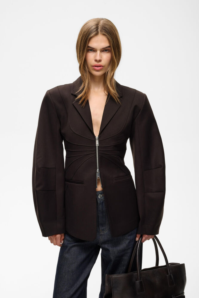 GZtitta Blazer - Ganache - Gestuz