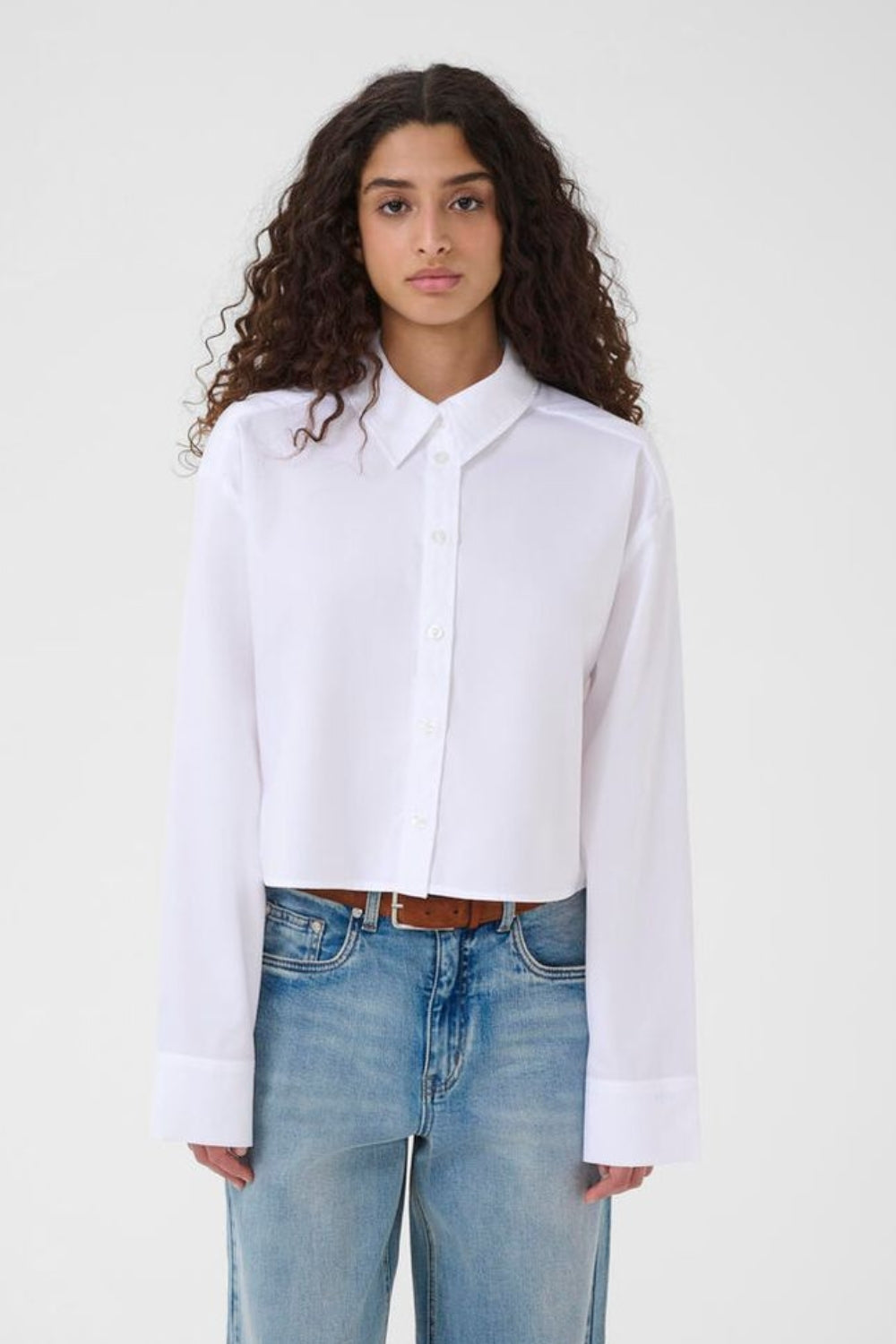 GZyork Short Shirt - White - Gestuz