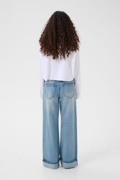 GZyork Short Shirt - White - Gestuz