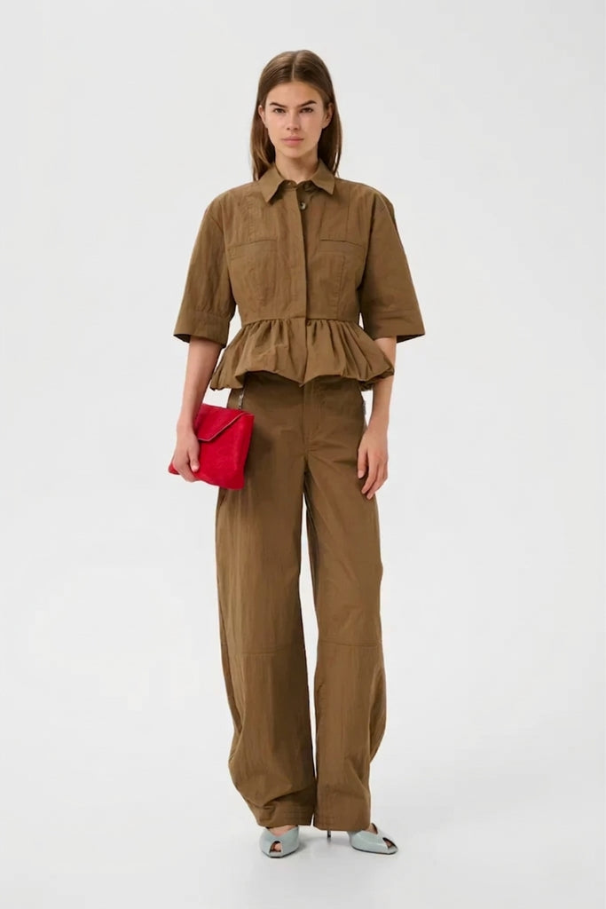 GZzandaya HW Pants - Ermine - Gestuz