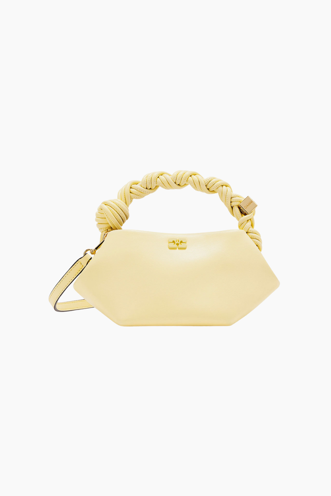 Ganni Bou Bag Mini B2100148 - Yellow Cream - GANNI