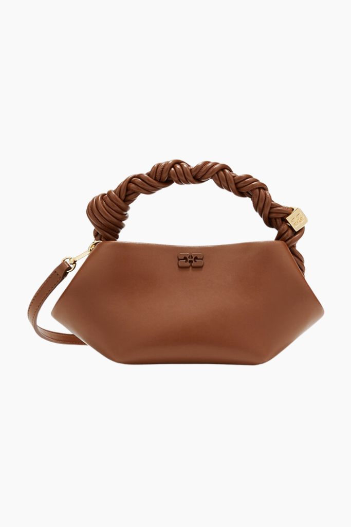 Ganni Bou Bag Mini Butter C2100035 - Sorrel Horse - GANNI