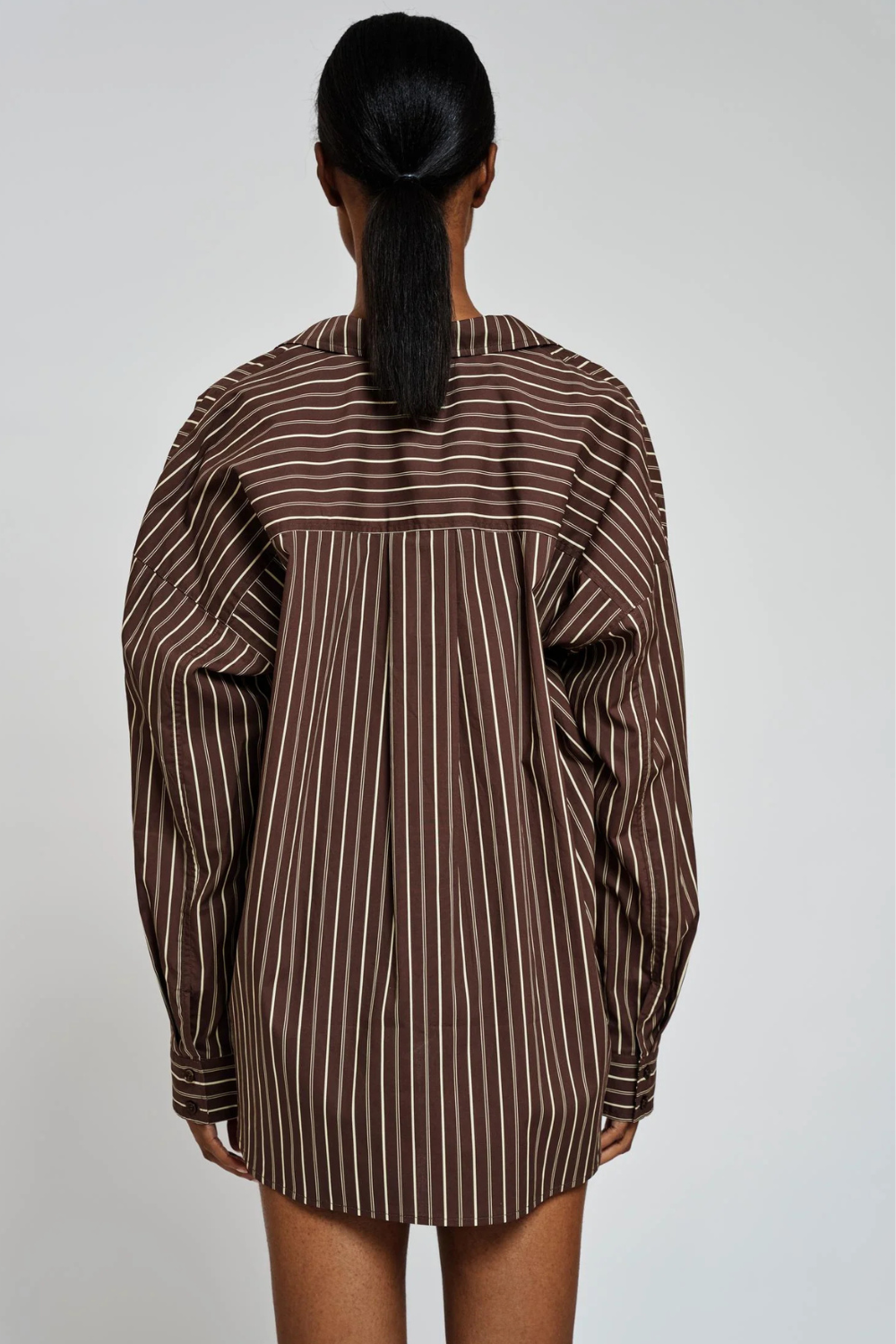 GigiRS Shirt - Brown Stripe - Résumé