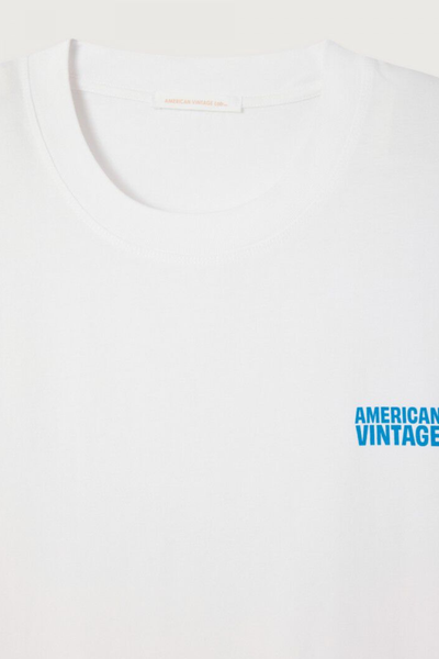 Gixy T-shirt - White - American Vintage