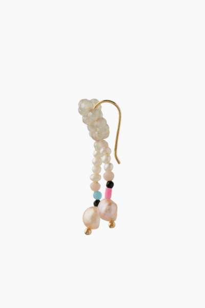 Glow Bow Earring - Creamy Colors - Stine A
