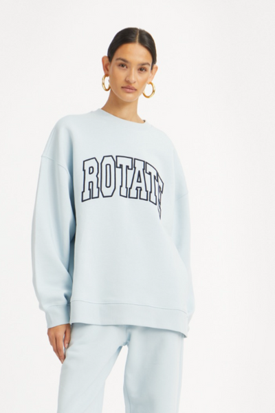Heavy Sweat Crewneck - Baby Blue - Rotate