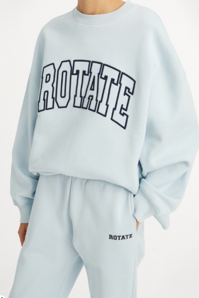 Heavy Sweat Crewneck - Baby Blue - Rotate