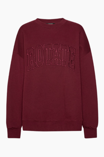 Heavy Sweat Crewneck - Zinfandel - Rotate