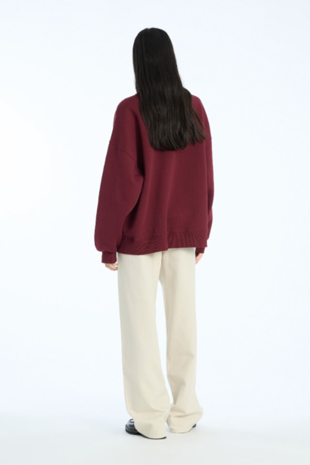 Heavy Sweat Crewneck - Zinfandel - Rotate